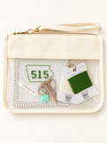 Iowa Icons: Needlepoint Beginner Kit 515 Iowa Outline - Green