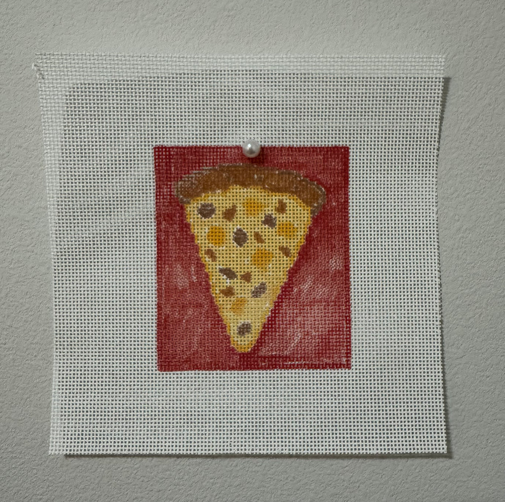 Iowa Favorites: Breakfast Pizza Needlepoint Canvas