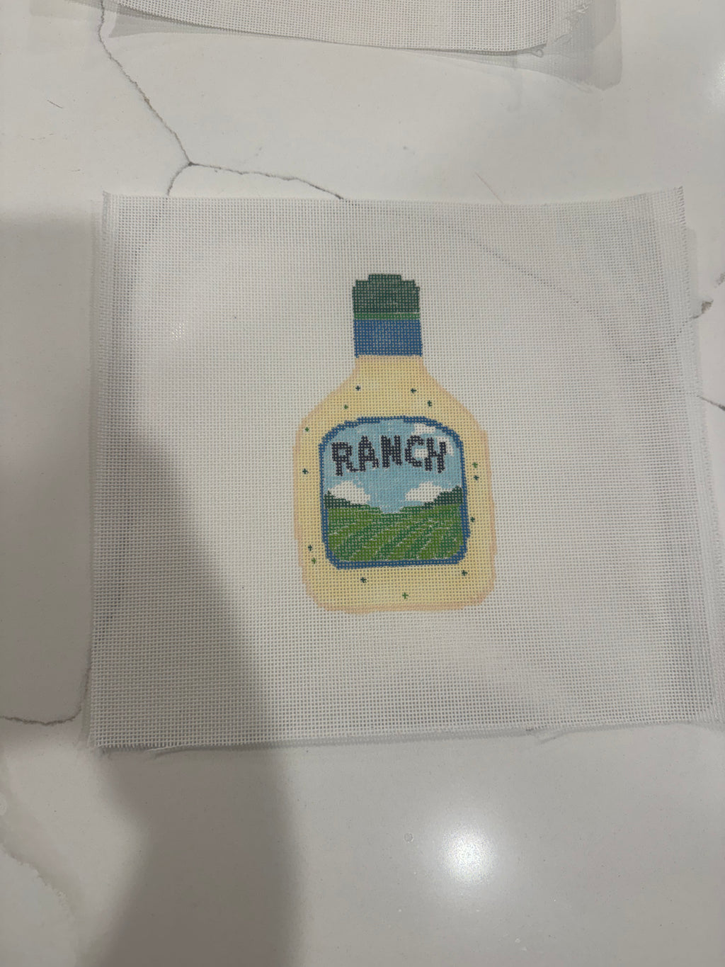 Iowa Favorites: Ranch Needlepoint Canvas