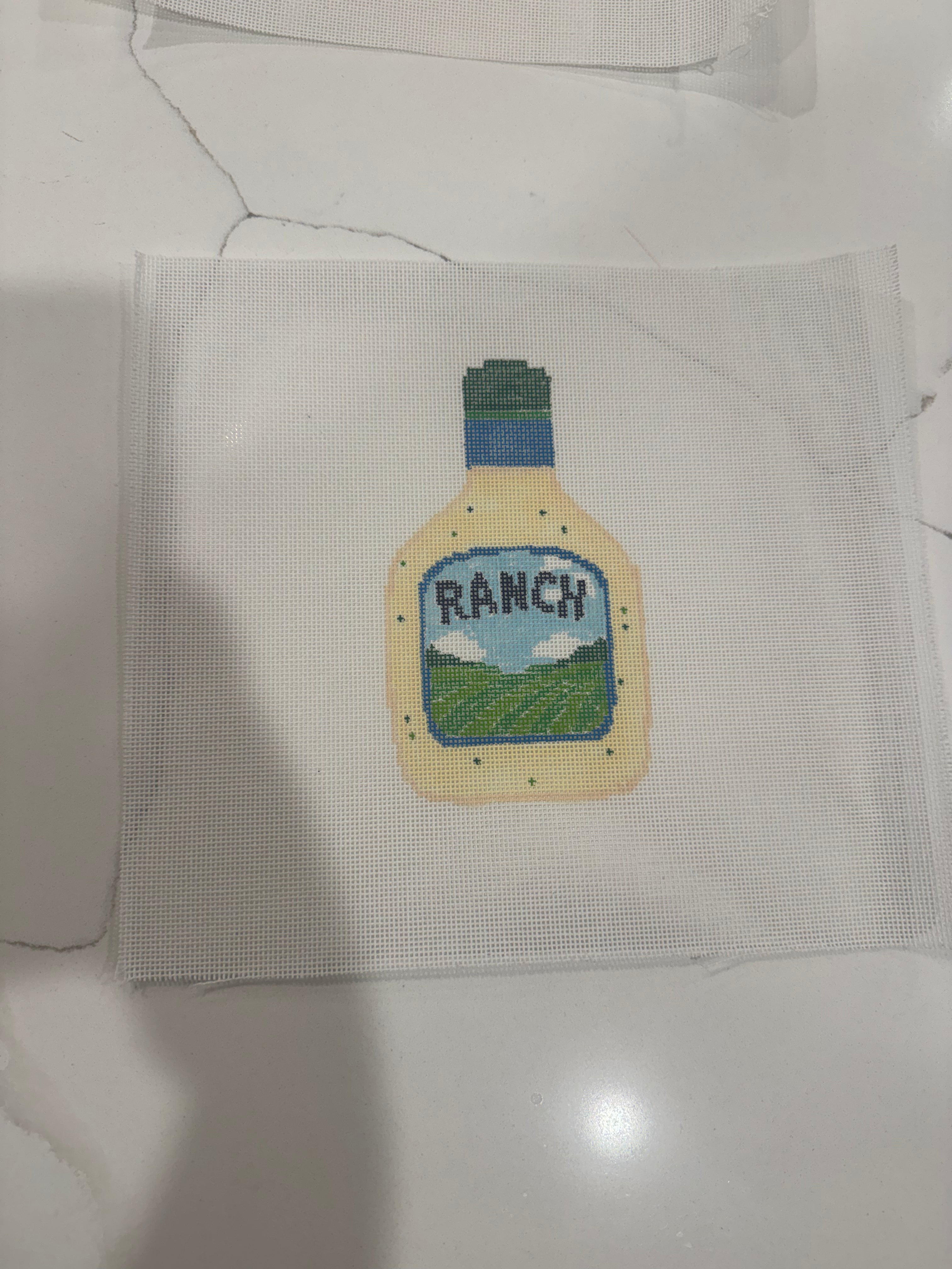 Iowa Favorites: Ranch Needlepoint Canvas