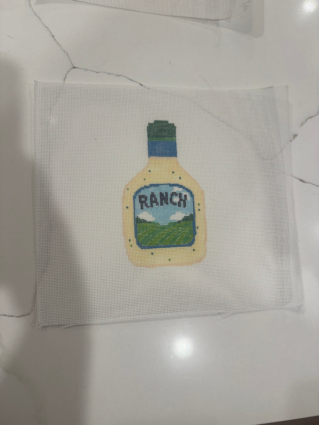 Iowa Favorites: Ranch Needlepoint Canvas